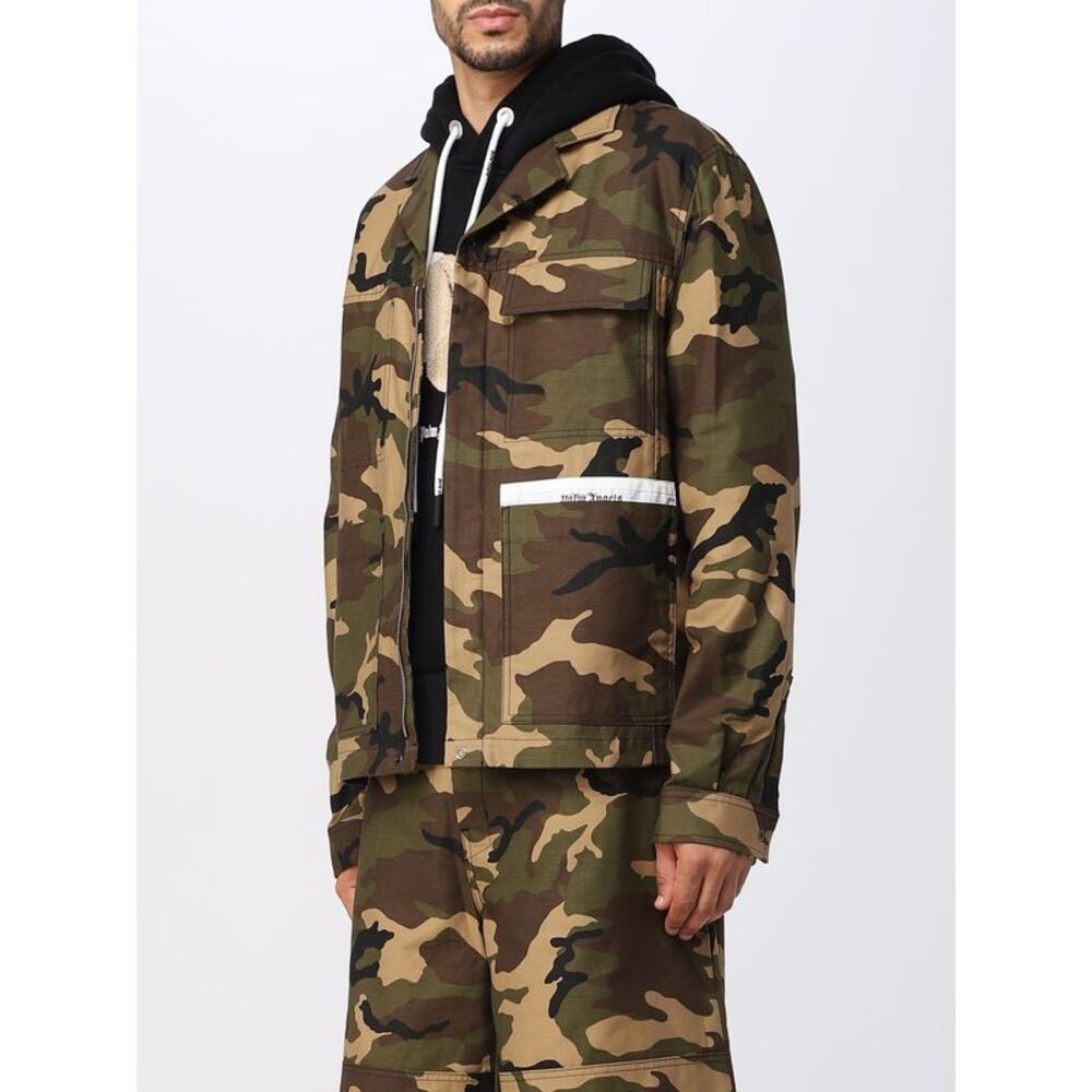 Palm Angels Jacket Men Multicolor - Picture 4 of 5